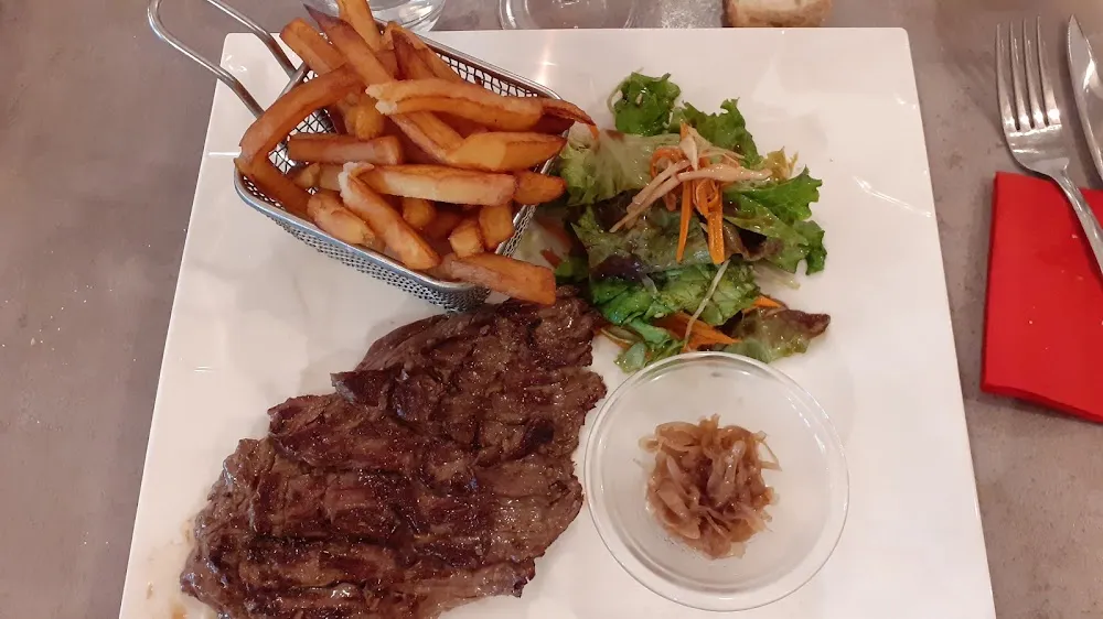 Bavette Et Sa Compotée D Échalotes