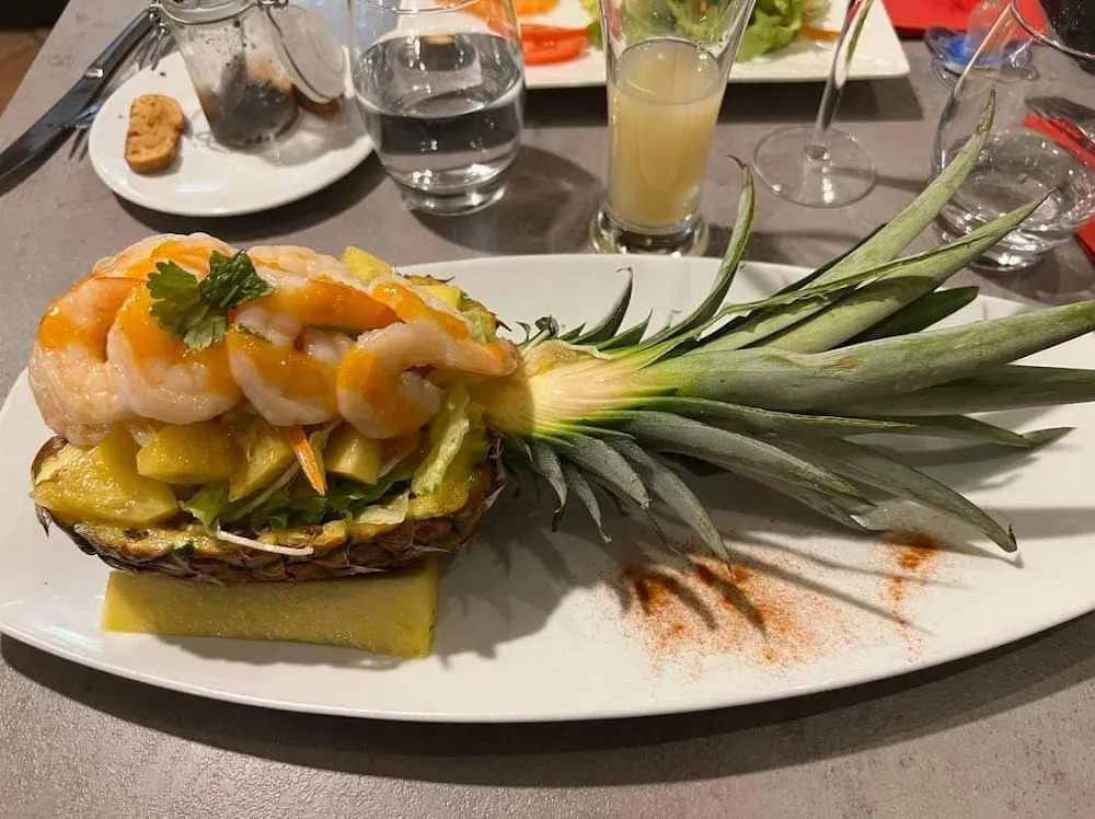 Salade Ananas Aux Crevettes